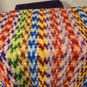 Colorful Crochet Blanket